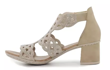Rieker women's sandals 64773-61 beige - Rieker women`s sandals - 138307 - 2