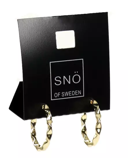 Snö of Sweden Earrings Aero ring gold - Earrings - 136707 - 1