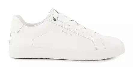 Tamaris women's genuine leather sneakers 23622-42 white uni - Women's sneakers - 138047 - 2