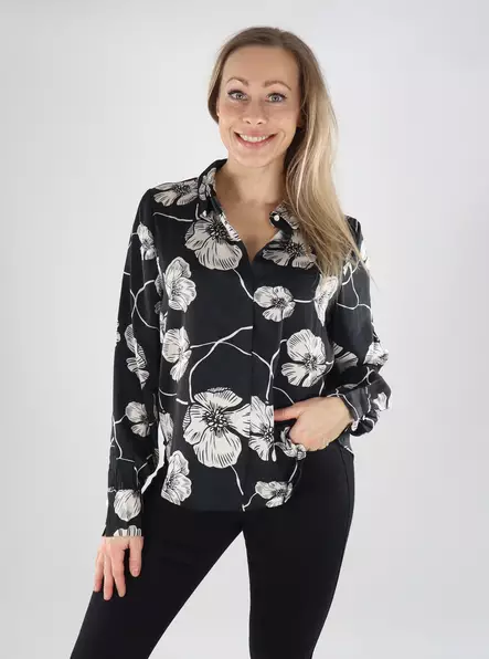 Vero Moda Shirt black/penny - Women's shirts and blouses - 139667 - 1