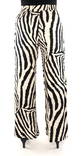 JDY Pants mw tapioca/black zebra - Women's trousers - 135717 - 2