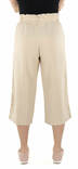 JDY women's linen trousers Say MW Linen oatmeal - Women's trousers - 135997 - 2