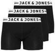 Jack & Jones Sense Boxers 3-pack, Black - Men's boxers and socks - 123037 - 1