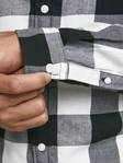 Jack&Jones Dress Shirt Egingham, white/black - Men's dress shirts - 130047 - 4
