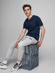 Jack&Jones Sweat Pants Gordon, light grey - Men's trousers - 129847 - 3