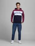 Jack & Jones Men's Hoodie Logo, Black/Wine Red - Men's hoodies - 126727 - 2