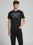 Jack & Jones Men's T-Shirt Jeans, black, white - Men's T-shirts - 128907 - 2
