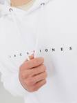 Jack&Jones white hoodie Star - Men's hoodies - 133947 - 6