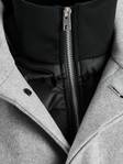 Jack&Jones Wool Coat Edunham, light grey - Men's jackets - 129147 - 2