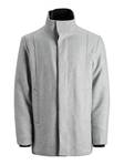 Jack&Jones Wool Coat Edunham, light grey - Men's jackets - 129147 - 1