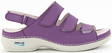 Nursing Care Machine washable sandals WG1820 lilac - Women's work shoes - 118907 - 1