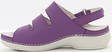 Nursing Care Machine washable sandals WG1820 lilac - Women's work shoes - 118907 - 2