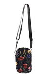 Nabo Marris NK2233 bag black / floral pattern - Handbags - 134857 - 2