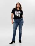 Only Carmakoma Jeans reg straight ankle - Women's jeans - 124327 - 3