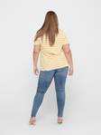 Only Carmakoma T-shirt Life v-neck - Women's T-shirts - 126457 - 7