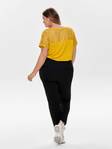 Only Carmakoma Women's Plus size Pants Goldtrash black - Women's trousers - 127837 - 2