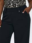 Only Carmakoma Pants button black - Women's trousers - 134317 - 2