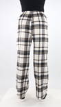 Only Check women's trousers ecru - Women's trousers - 134797 - 2