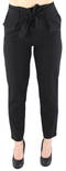 Only Pants Nicole paperbag, Black - Women's trousers - 122727 - 1