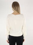 Only Sweater short snow white - Women's knitwear - 135057 - 2