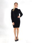 Only Knitted Dress Black - Women's knitwear - 134477 - 1