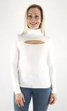 Only Shirt rollneck cut - Women's long sleeved shirts - 129697 - 2