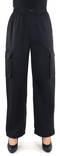 Only wide leg cargo pants Cashi cargo black - Women's trousers - 133977 - 1