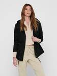 Only Jacket Lorca canvas parka, black - Women's coats - 132727 - 2