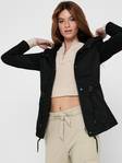 Only Jacket Lorca canvas parka, black - Women's coats - 132727 - 1