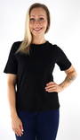Only T-shirt s/s tee jrs black - Women's T-shirts - 133917 - 1