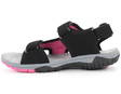 Polecat Sandals 413-4621, Black/Fuchsia - Women's sandals - 128537 - 2
