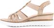 Rieker Wedge Sandals V3822-31, Rose - Rieker women`s sandals - 125977 - 2