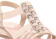 Rieker Wedge Sandals V3822-31, Rose - Rieker women`s sandals - 125977 - 3
