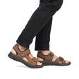 Rieker men's sandals 26761-27 brown - Men's sandals - 135417 - 5