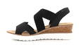 Rieker women's wedge sandals V38G8-00 black - Rieker women`s sandals - 135767 - 2