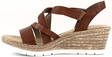 Rieker Wedge Sandals 61937-24, Brown - Rieker women`s sandals - 130297 - 2