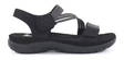Rieker Sandals 64870-00 black - Rieker women`s sandals - 133407 - 1