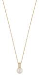 Snö of Sweden Necklace Lydia gold/white - Necklaces - 135317 - 1