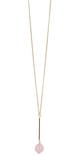 Snö of Sweden Necklace Rimii big pendant 42 gold - Necklaces - 123817 - 1