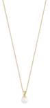 Snö of Sweden Necklace Saga pearl g/white - Necklaces - 134947 - 1