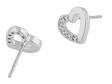 Snö of Sweden Earrings Brooklyn silver/clear - Earrings - 135297 - 2