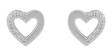 Snö of Sweden Earrings Brooklyn silver/clear - Earrings - 135297 - 1