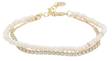 Snö of Sweden Bracelet Saga g/clear - Bracelets - 134997 - 1
