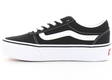 Vans Sneakers Ward platform, black/white - Women's sneakers - 127097 - 2