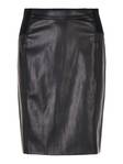 Vero Moda Skirt Buttersia hw coated, Black - Skirts - 126857 - 5