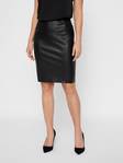 Vero Moda Skirt Buttersia hw coated, Black - Skirts - 126857 - 1