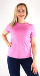 Vero Moda T-shirt Paula cyclamen - Women's T-shirts - 133357 - 1
