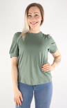 Vero Moda T-Shirt Kerry 2/4 laurel wreath - Women's T-shirts - 131047 - 1