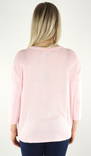 Vero Moda Sweater Brianna 3/4 parfalt pink - Women's knitwear - 130367 - 2