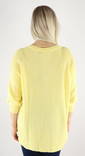 Vero Moda Sweater Newlexsun long lemon - Women's knitwear - 130117 - 2